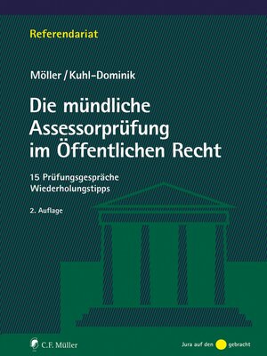cover image of Die mündliche Assessorprüfung im Öffentlichen Recht